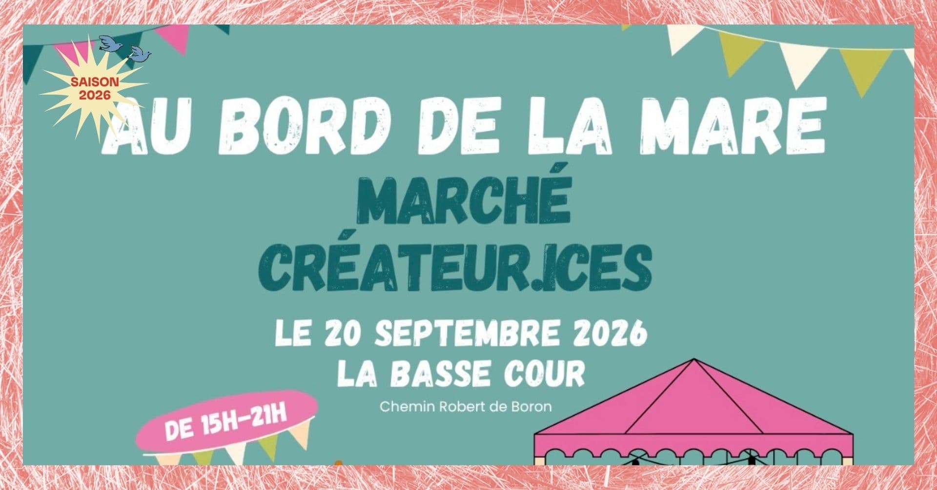 Au Bord De La Mare #2 | Marché de créateurs.ices