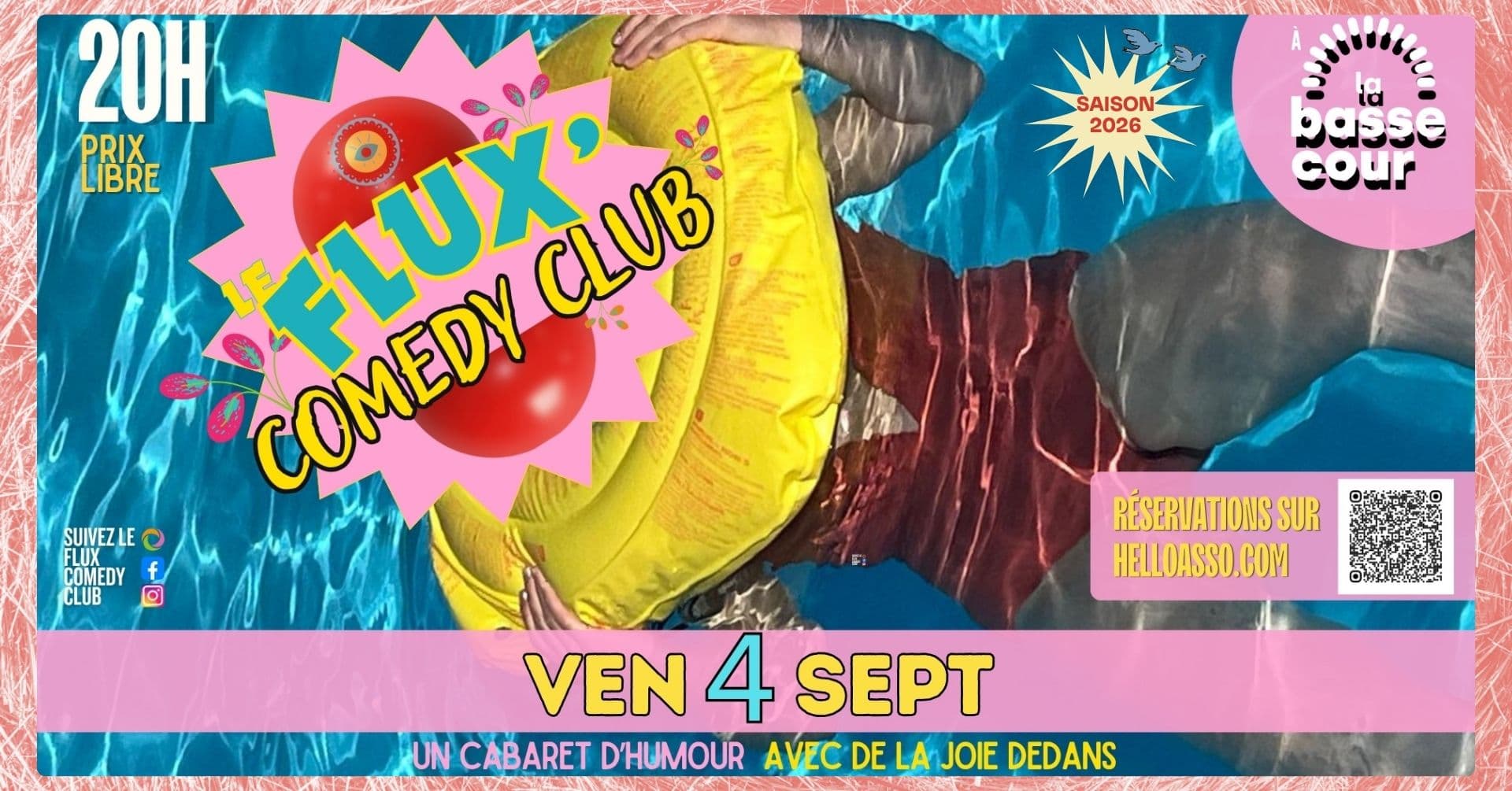 Flux Comedy Club #4 | Cabaret d’humour