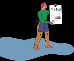 Illustration À la carte