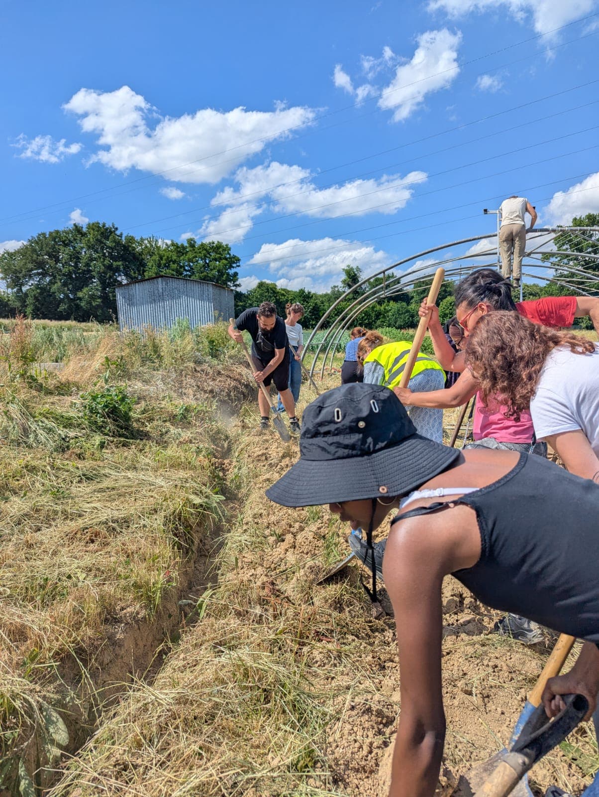 Photo de contenu de la brève Lancement du chantier-école Cuisine durable #2 !
